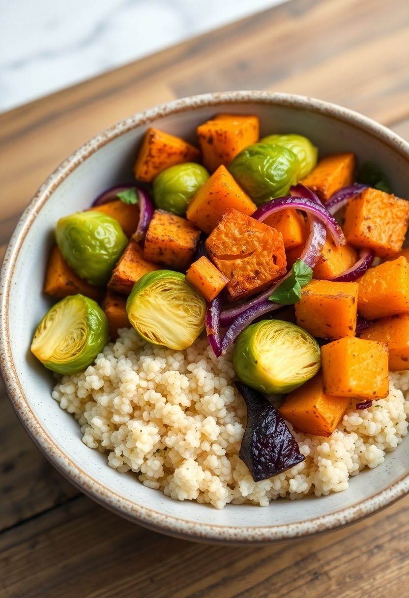 healthy food in bowl