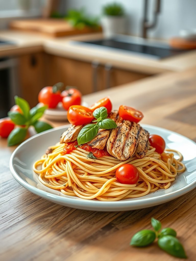 healthy lunch pasta options