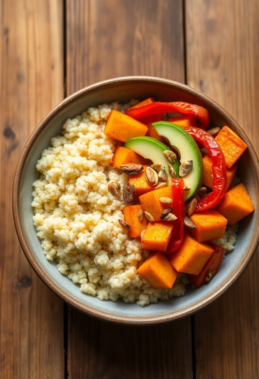 healthy morning meal option