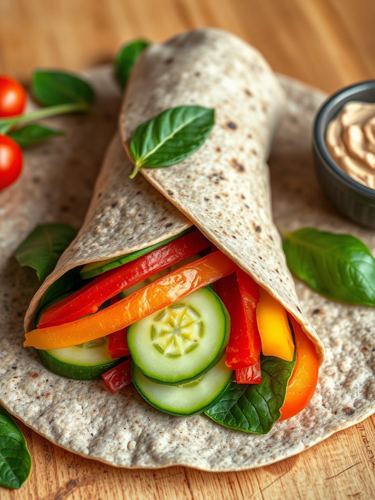 healthy wraps for lunch