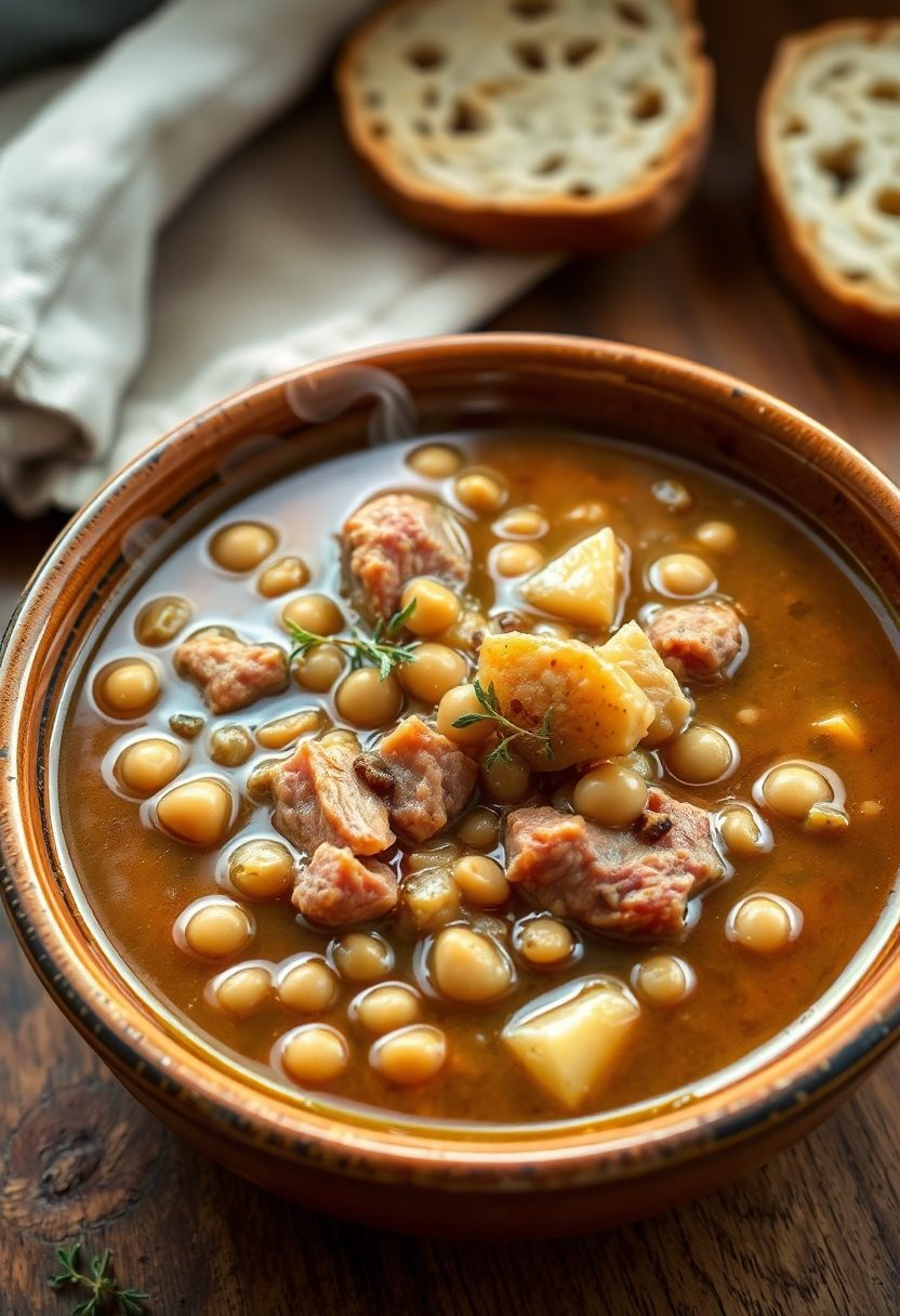 hearty bean based stew
