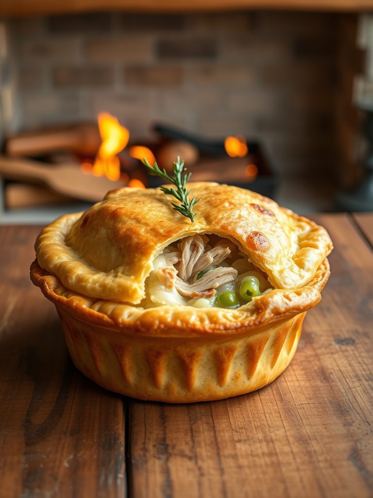 hearty chicken comfort food