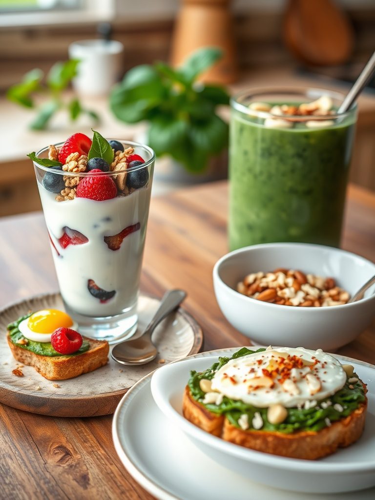 high protein morning meals