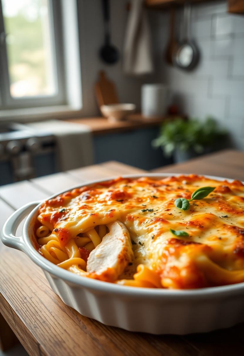 Chicken And Broccoli Pasta Bake