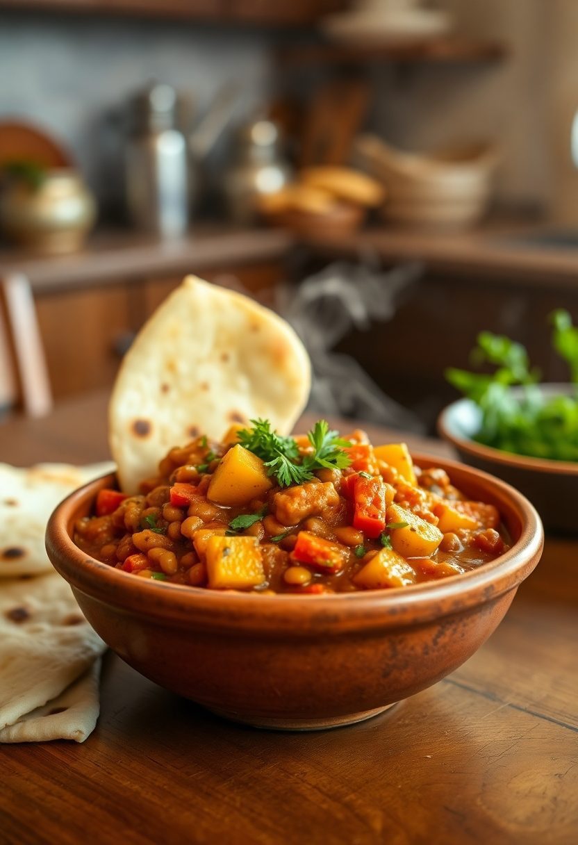 indian inspired food option