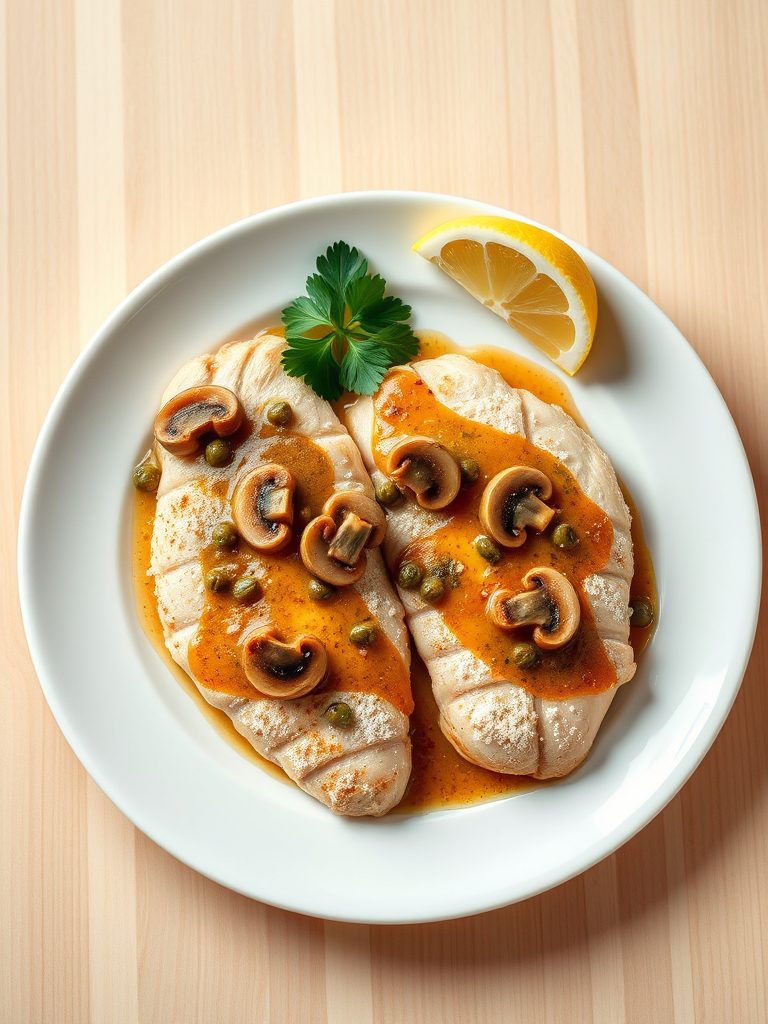 italian chicken with mushrooms