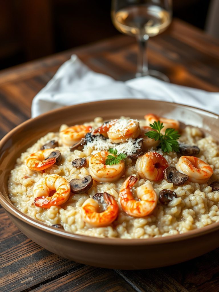 italian seafood main course