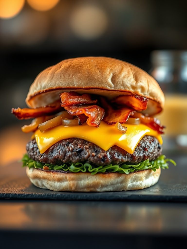 juicy beef burger recipe