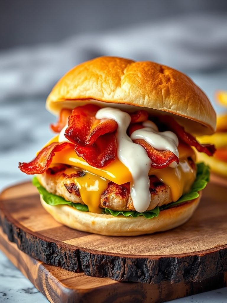 juicy beef fast food