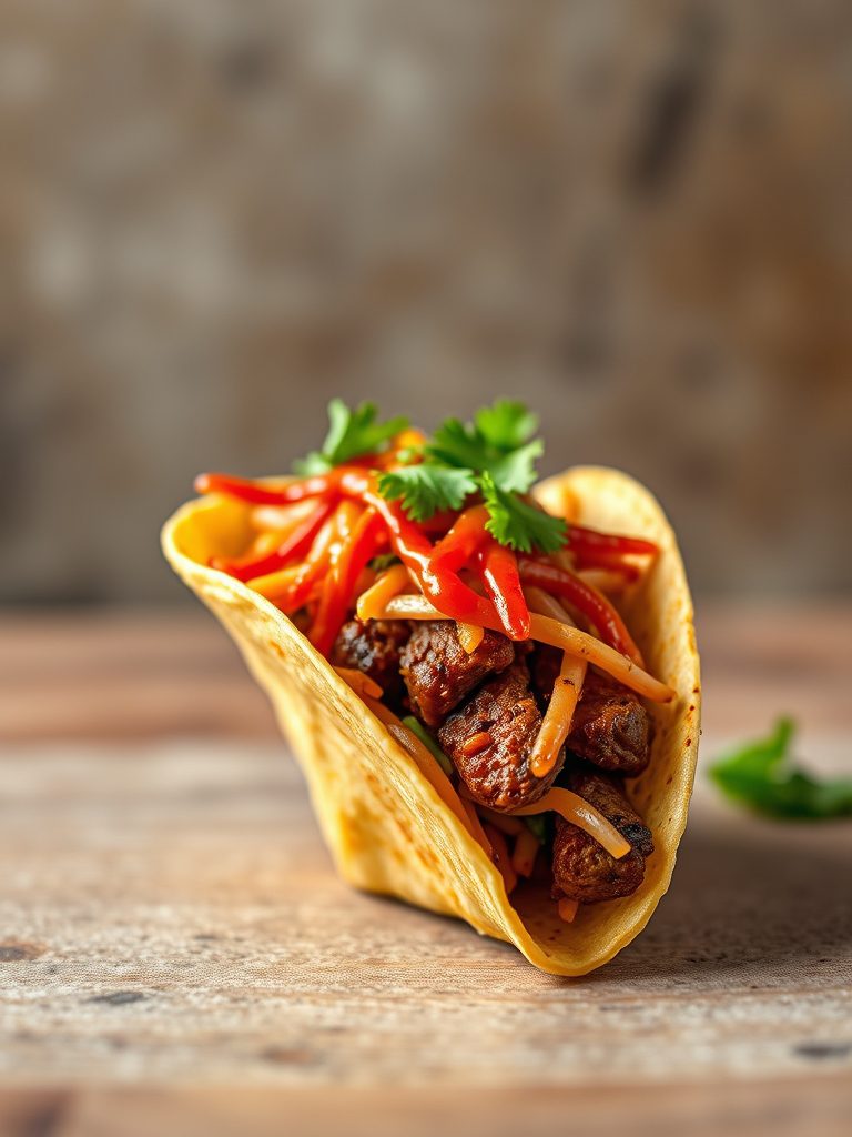 korean bbq beef fusion