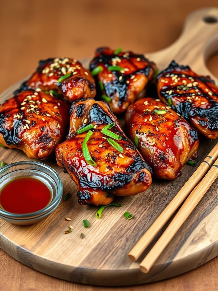 korean style chicken bbq