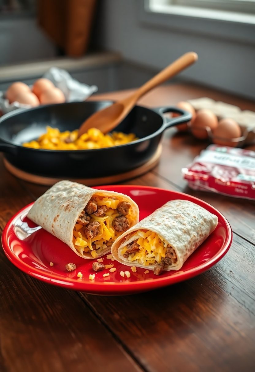 large breakfast food event