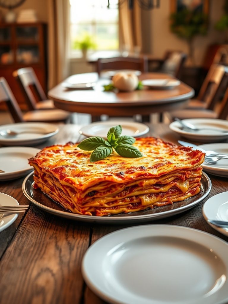 lasagna for large gatherings