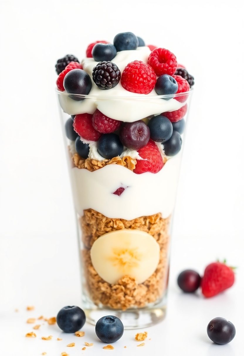 layered yogurt dessert treat