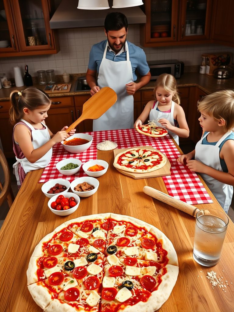 make your own pizza
