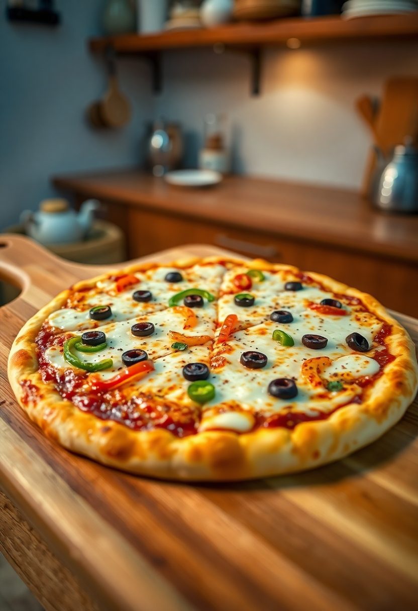 making cheese pizza tonight
