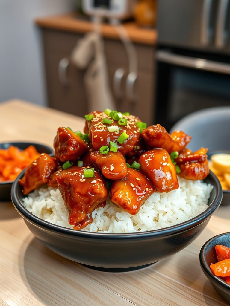 marinated grilled korean chicken