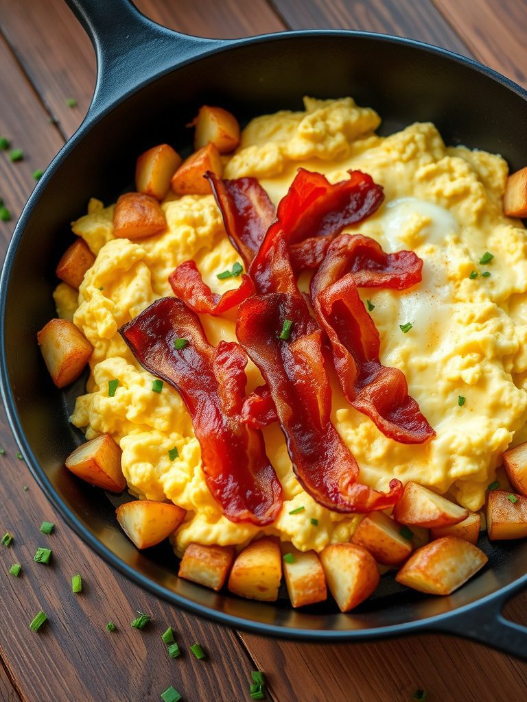 meal served in skillet