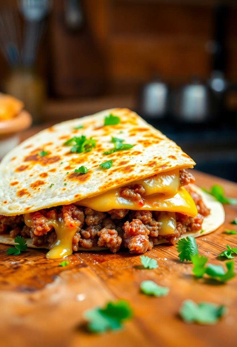 mexican beef cheese dish