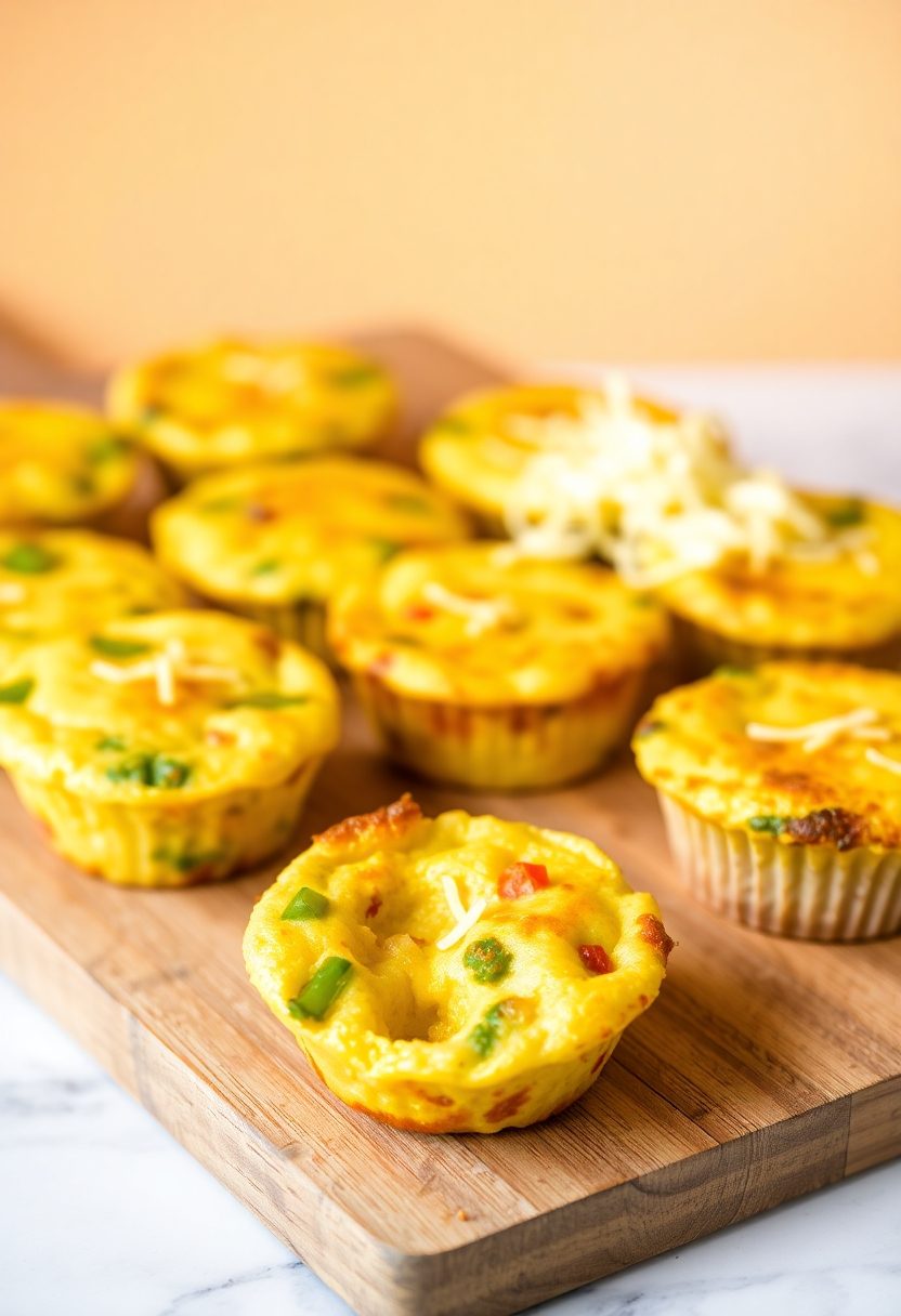 mini egg breakfast bites