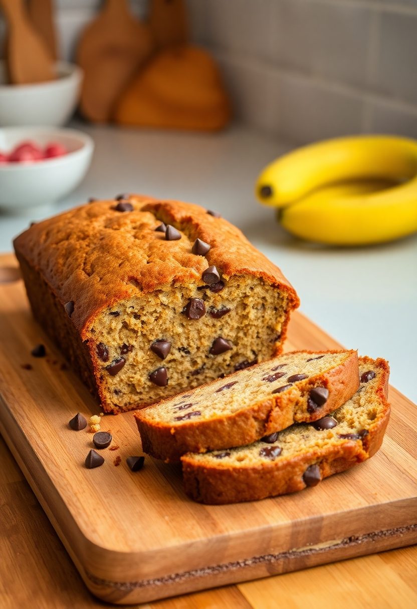 moist sweet banana bread