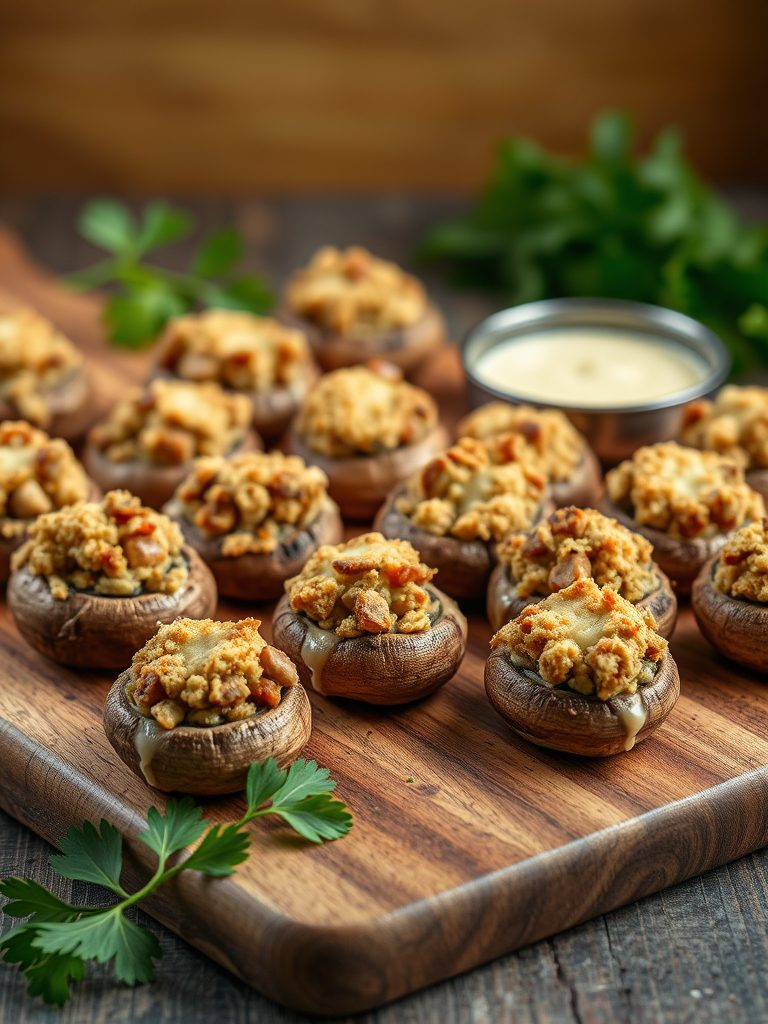 mushroom filling food recipes