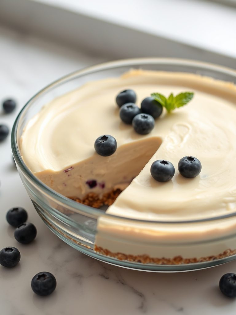 no bake blueberry dessert