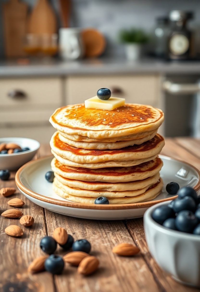 pancakes made with almond
