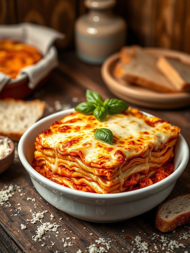 pasta baked in oven