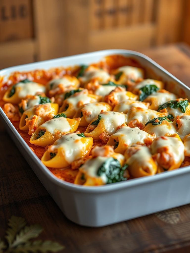 pasta filled with seafood