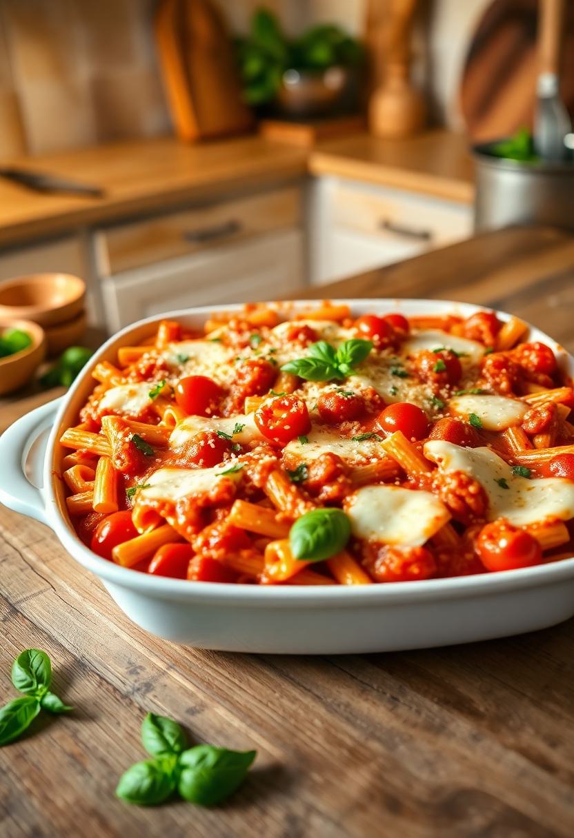 pasta with tomato sauce