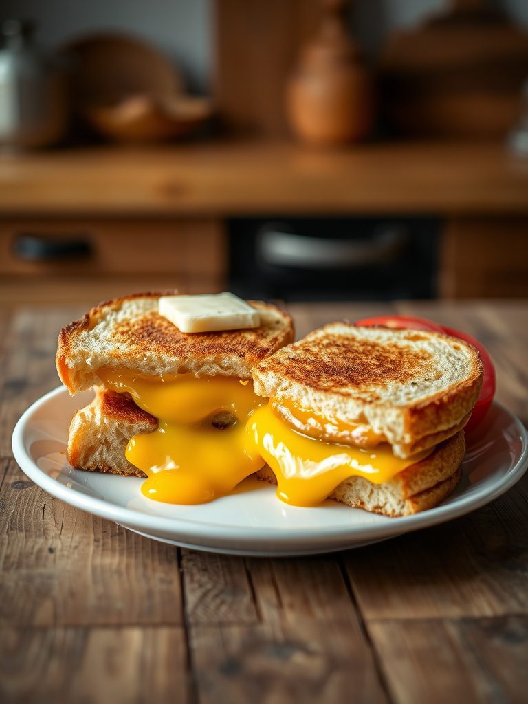 perfectly melted cheese bliss