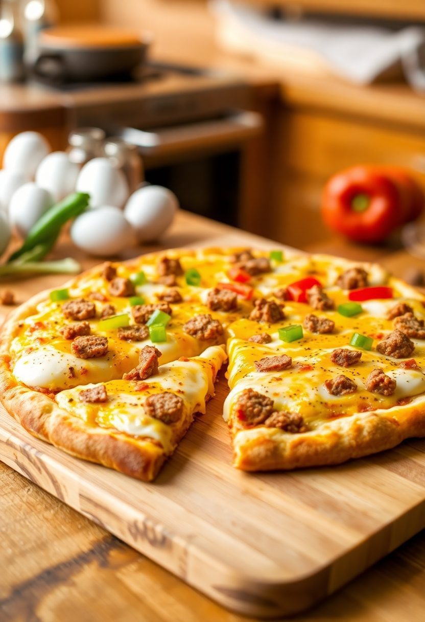 pizza for morning meal