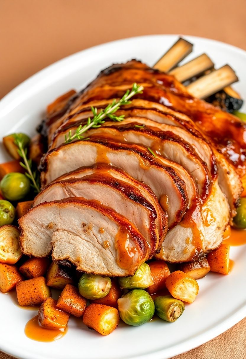 pork glazed with cider