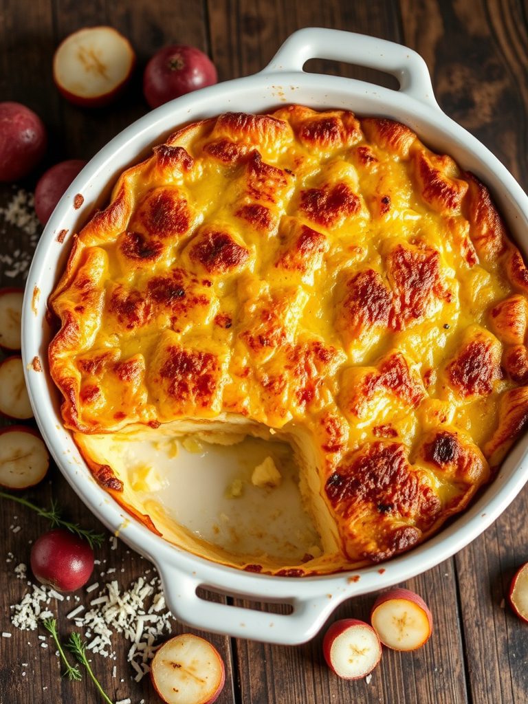 potato and leek dish