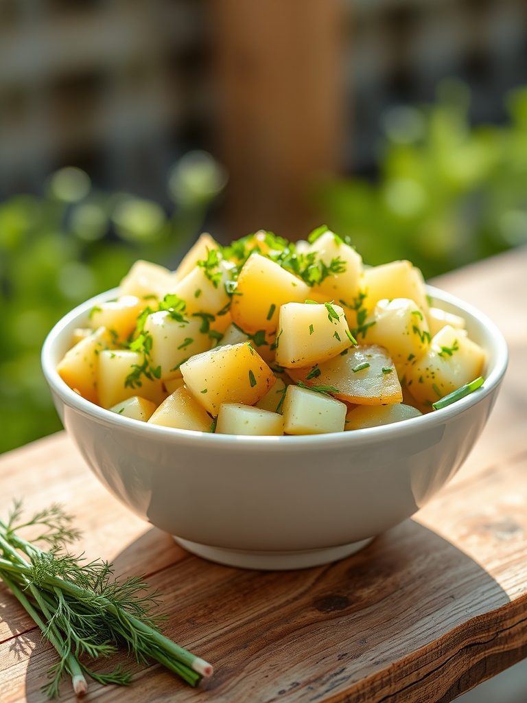 potato salad with herbs