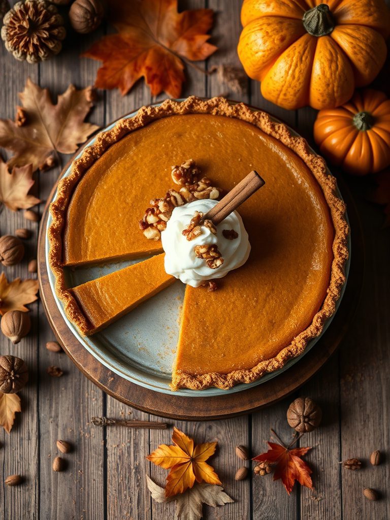 pumpkin pie unique flavor