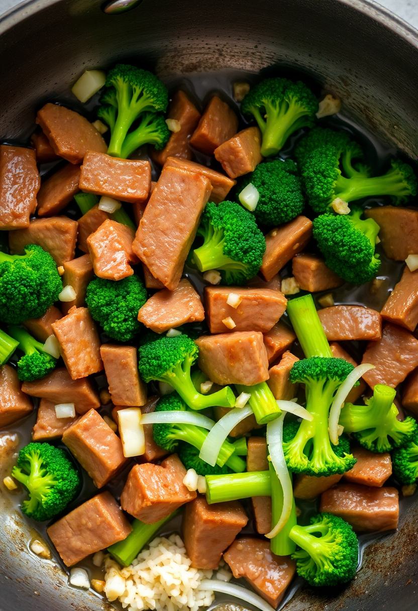 quick asian beef dish