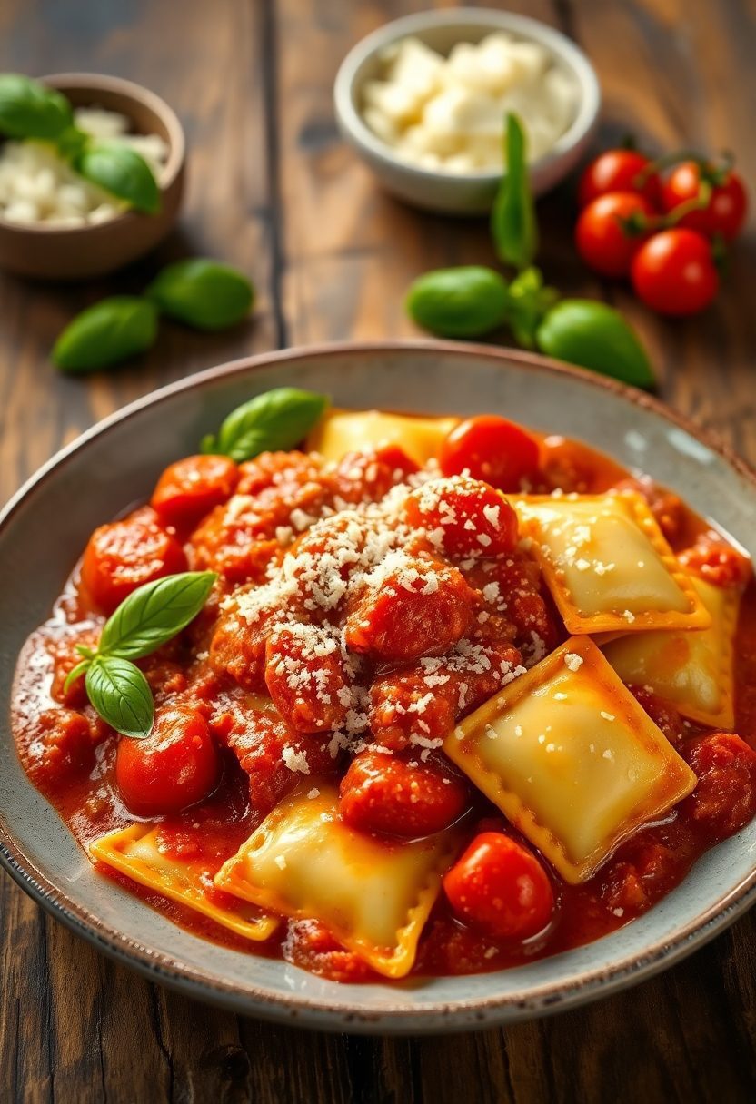 quick italian pasta dish