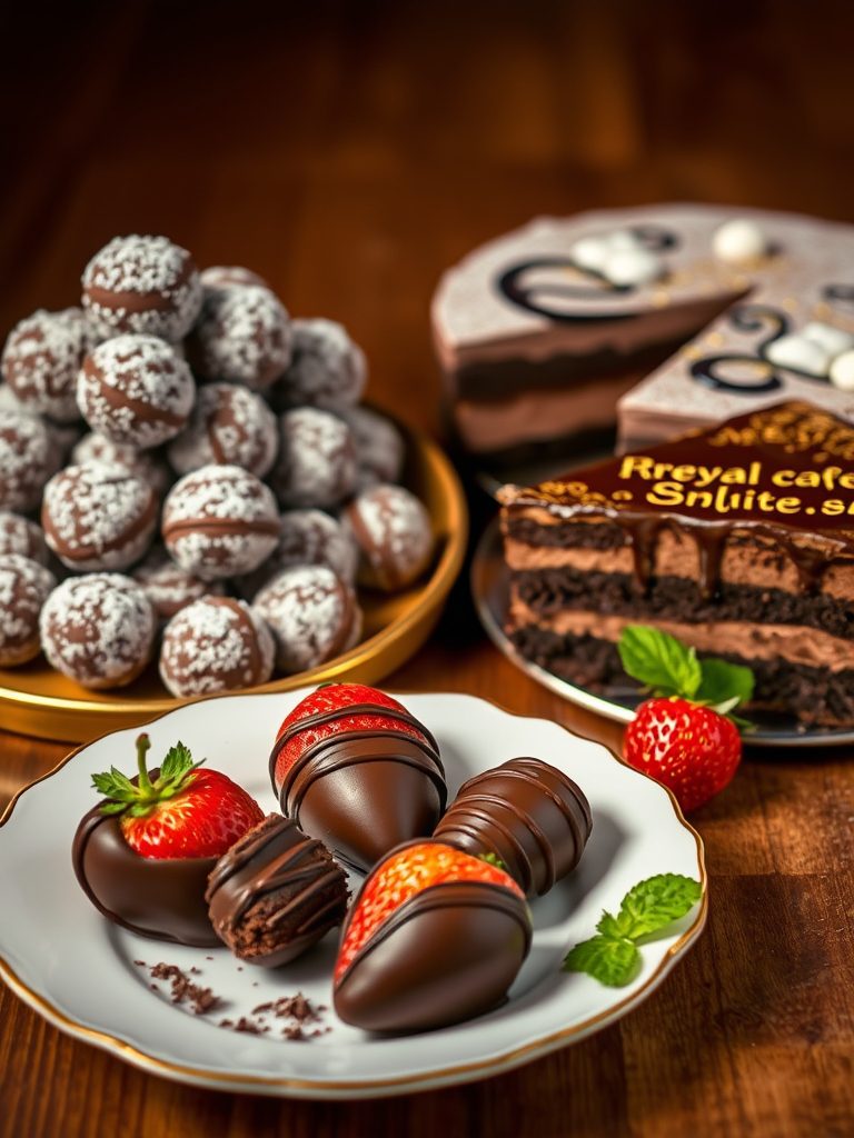 rich sweet chocolate desserts
