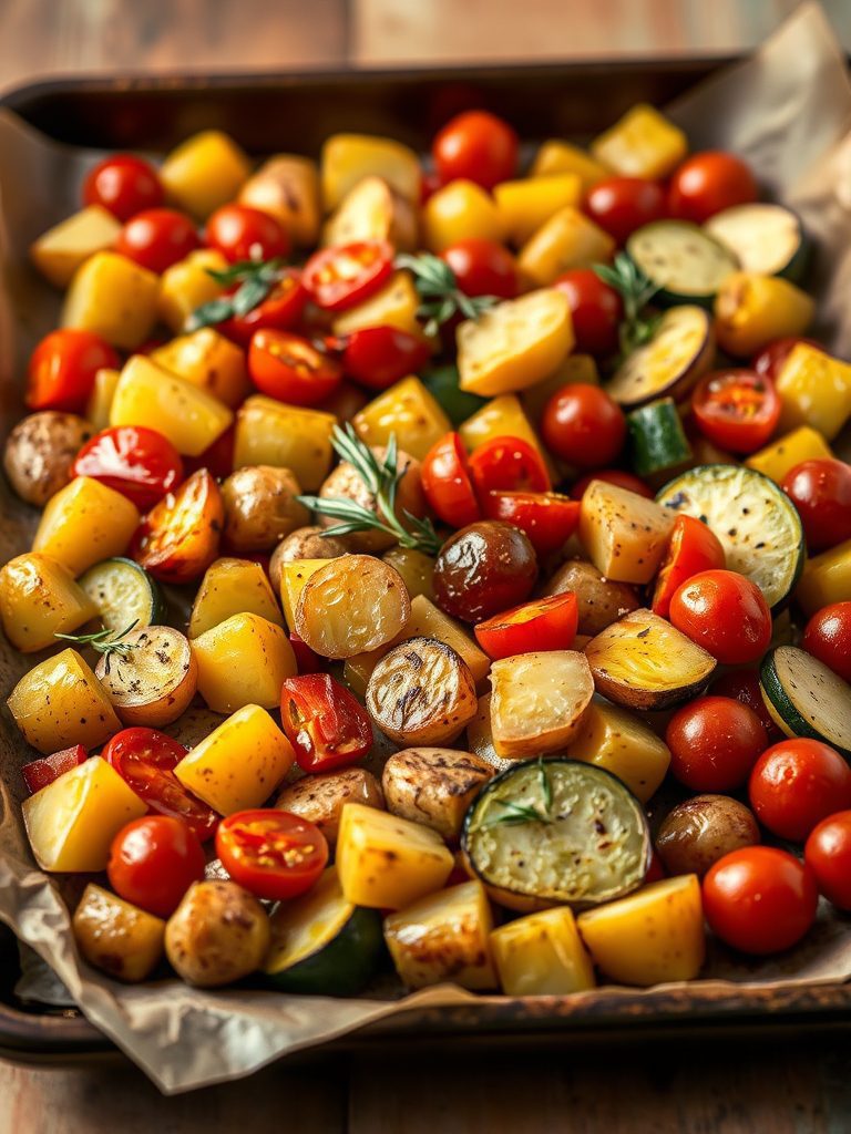 roasted vegetable side dish