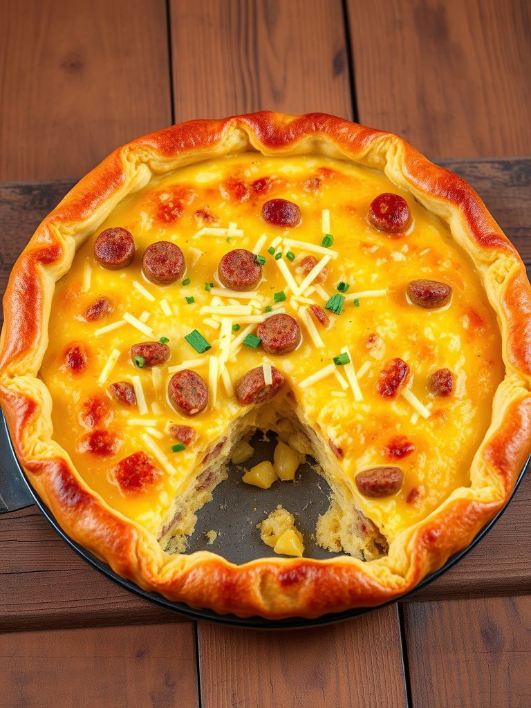sausage and egg dish
