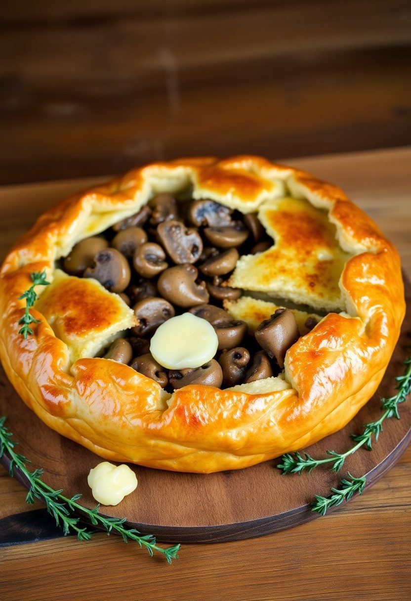 savory beef mushroom dish