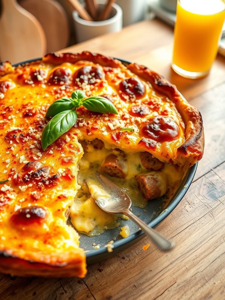 savory italian breakfast dish