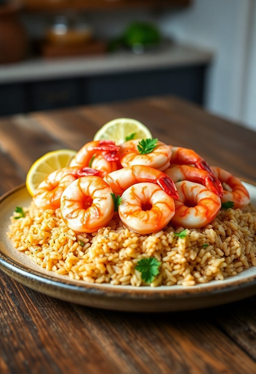 shrimp with garlic flavor