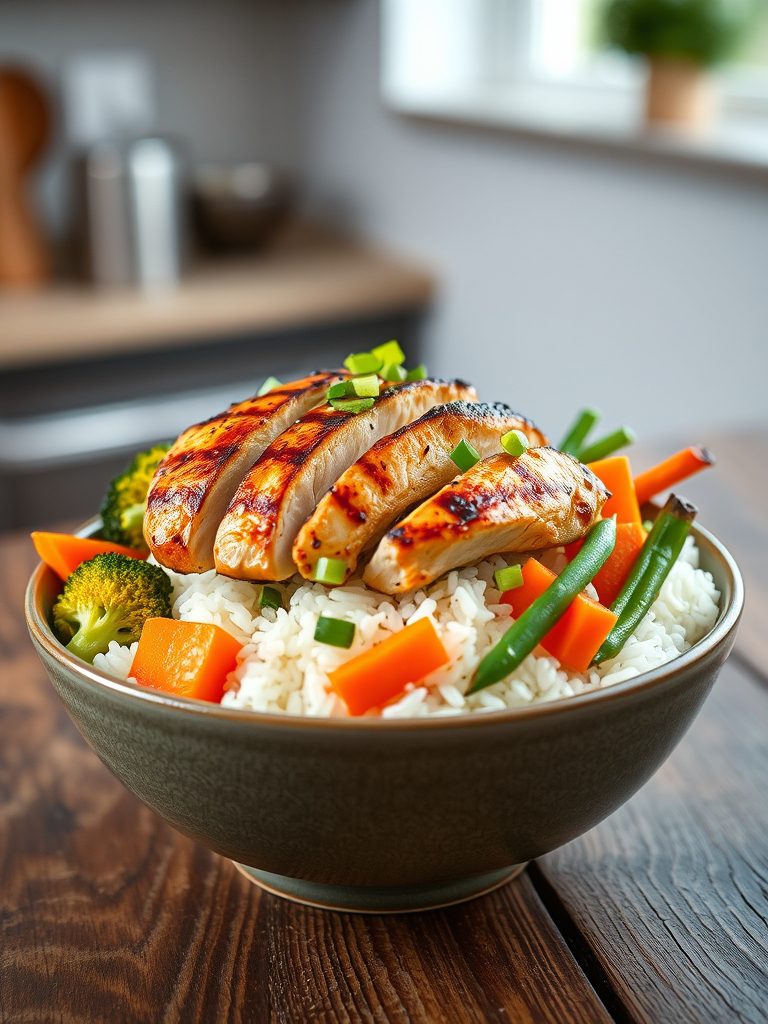 simple meal rice dish