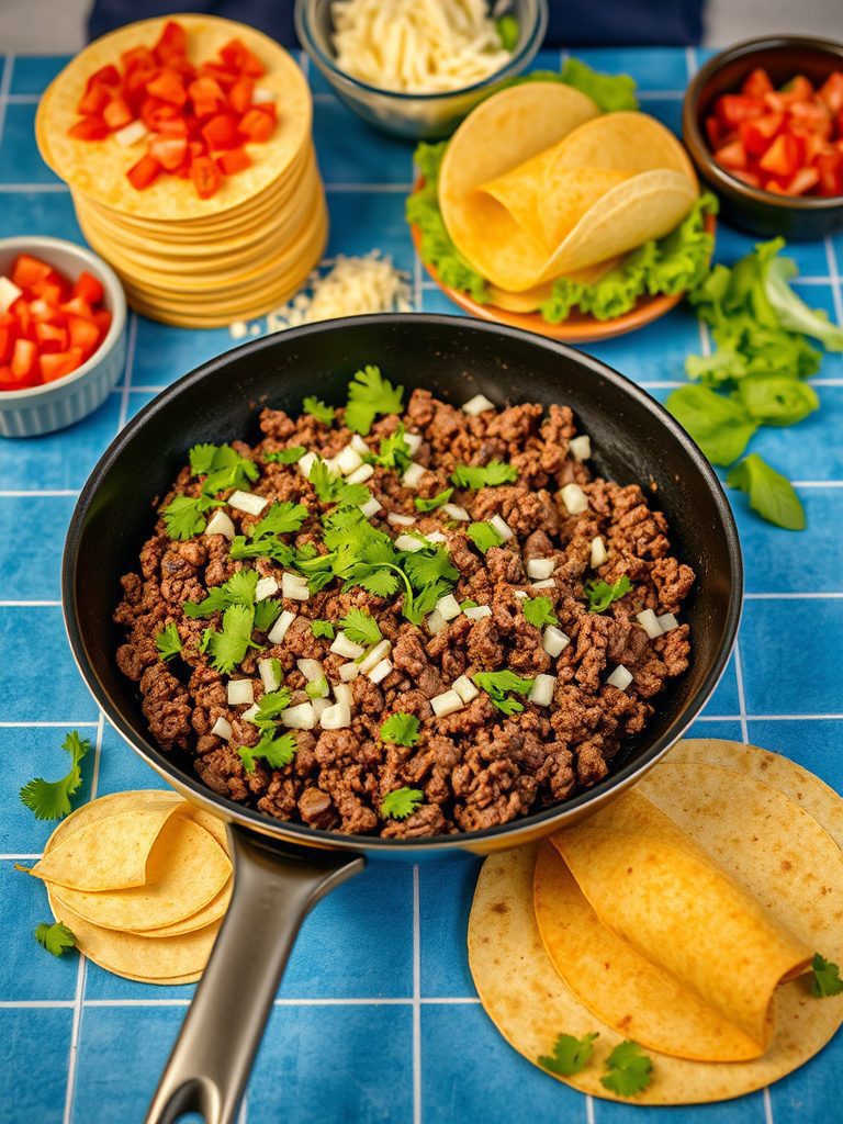 simple mexican beef dish