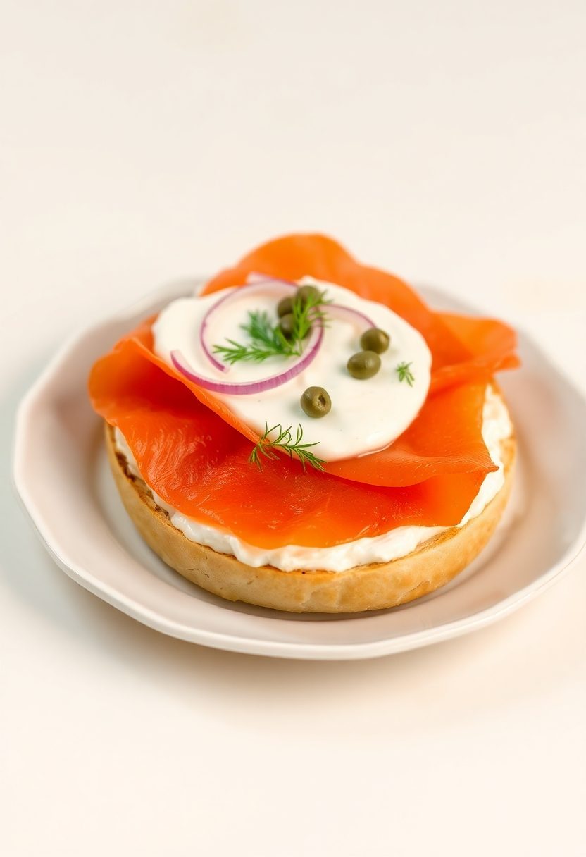 smoked salmon cream cheese