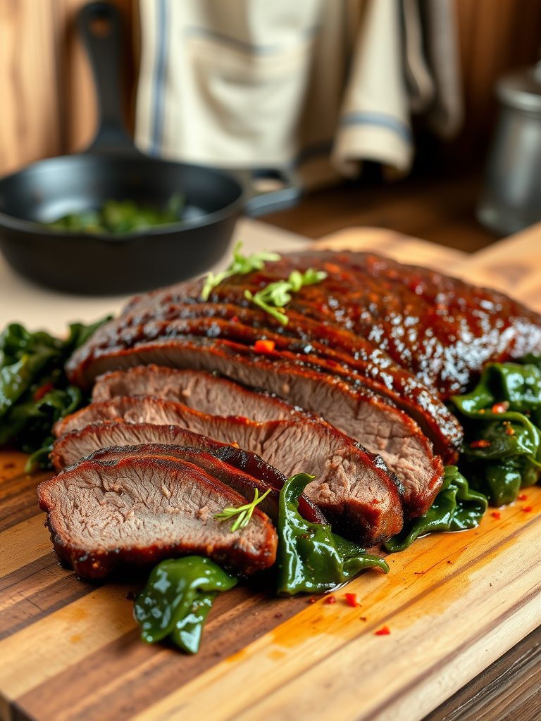 southern style brisket cooking