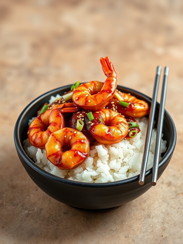 spicy asian seafood dish